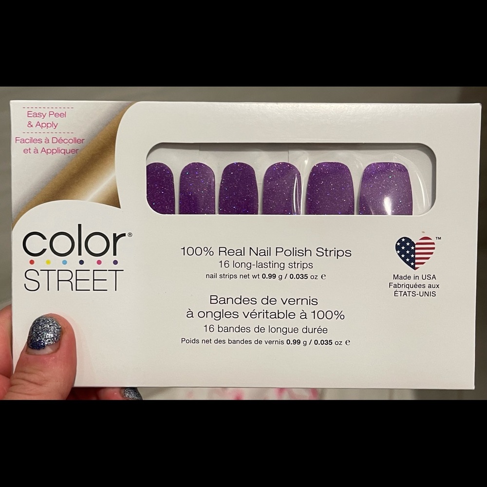Color Street 100% Real Stick on Nails